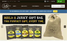 Tablet Screenshot of jerky.com